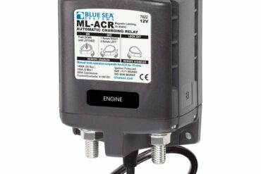 Blue Sea 7622100B ML-ACR Automatic Charging Relay With Manual Control and Deutsch DTM Connector – 12V DC 500A