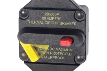 Eaton Bussmann 285 Series Hi-Amp Panel Mount Circuit Breaker 80A