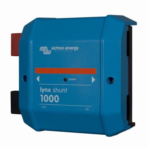 Victron Energy Lynx Shunt VE.Can 1000 for battery monitoring.