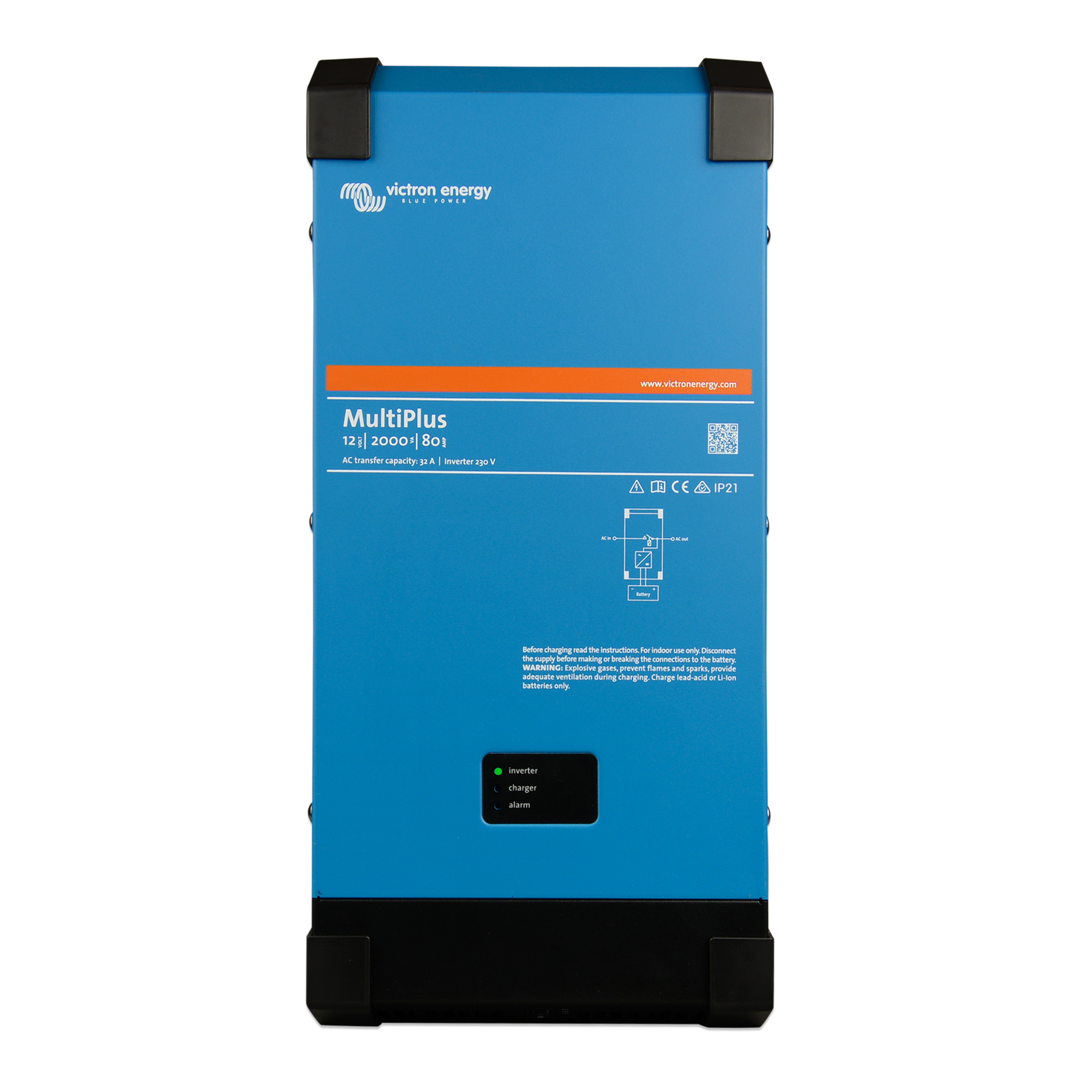 Victron MultiPlus 12/2000/80-50 120V VE.Bus Inverter/Charger (UL 458)