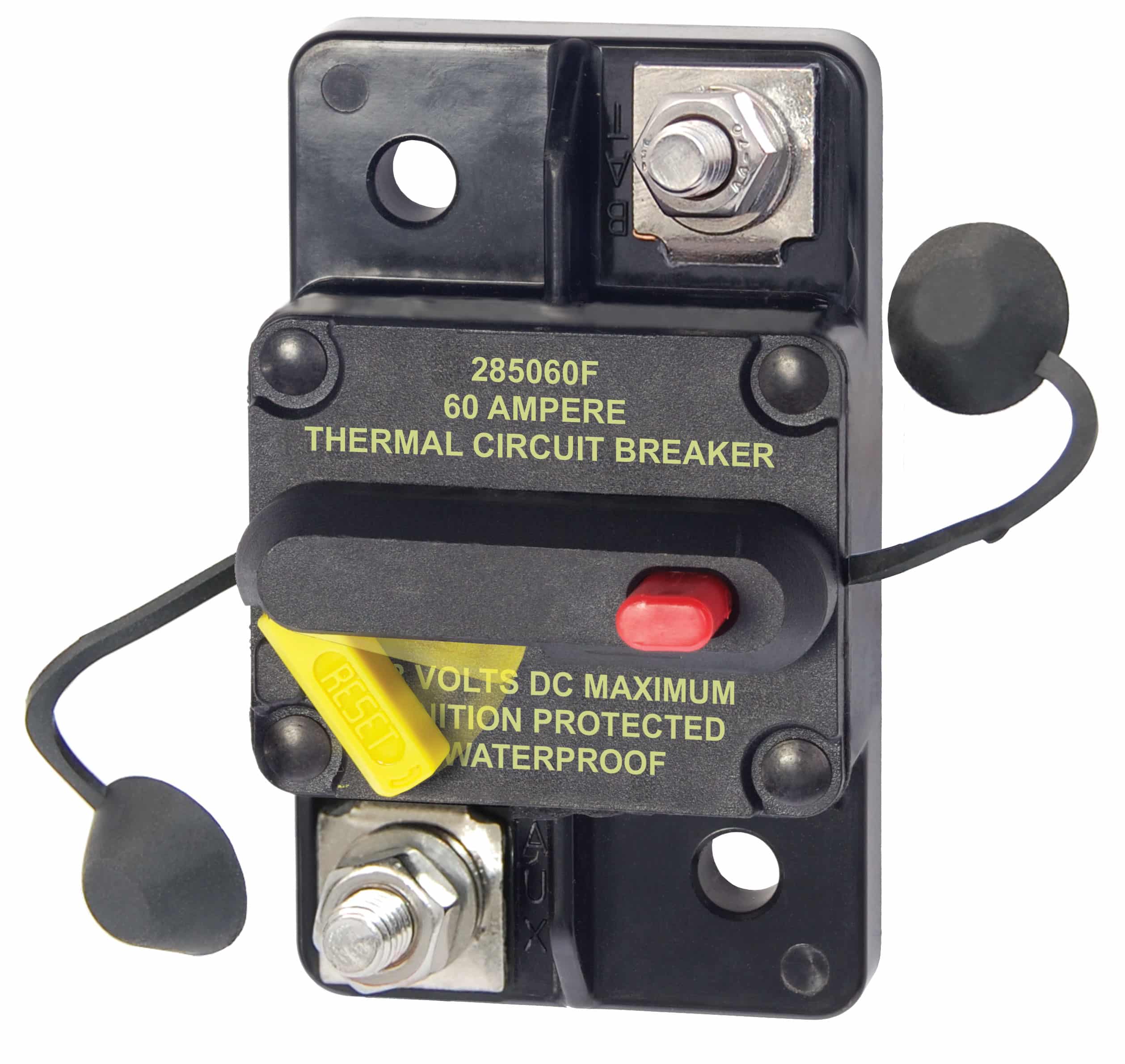Eaton Bussmann 285 Series Hi-Amp Circuit Breaker, Type III Reset, 60A