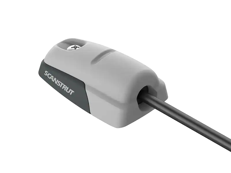 Compact 12V power sensor for accurate voltage monitoring in automotive and RV applications.