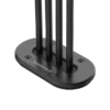 Durable 12V battery holder for secure power storage and management.