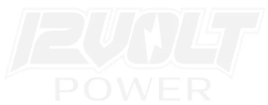 Faded 12 Volt Power Logo